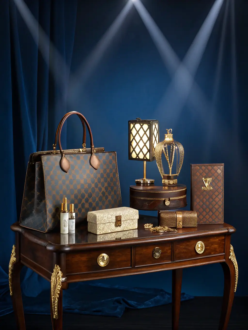 A visually appealing image showcasing a selection of exclusive discounts and offers from Ponytail Bill LUXE partner brands, including luxury fashion, travel, and dining.