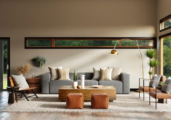 Luxury modern home interior - exclusive home living prizes and experiences for Ponytail Bill LUXE members